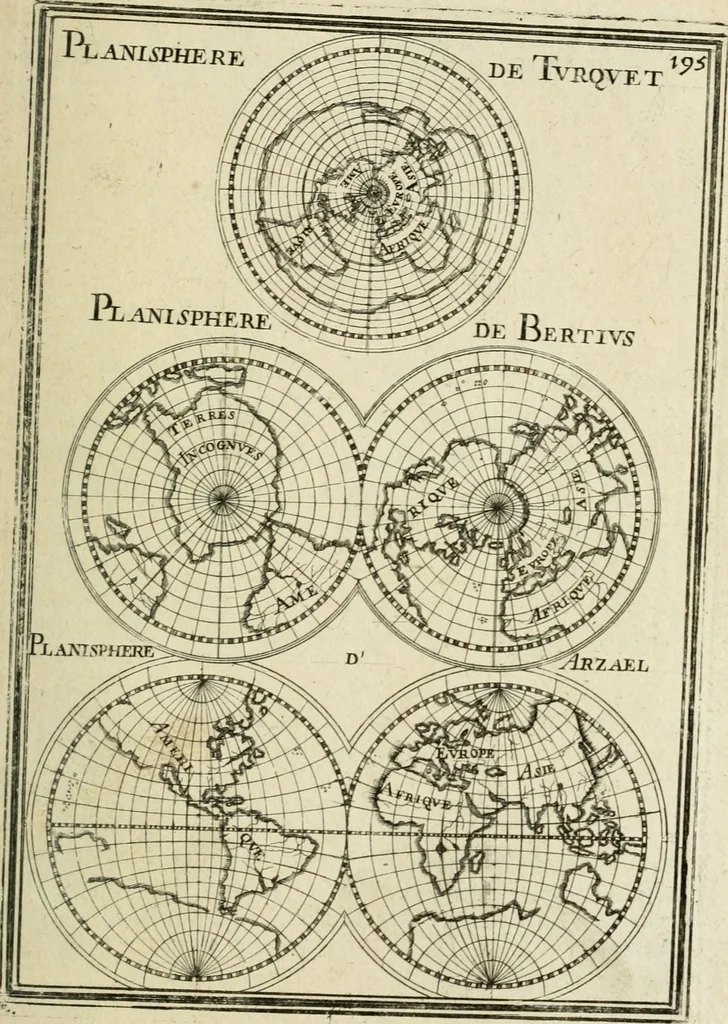 An illustration from Description de l'univers, 1683, leaf 222