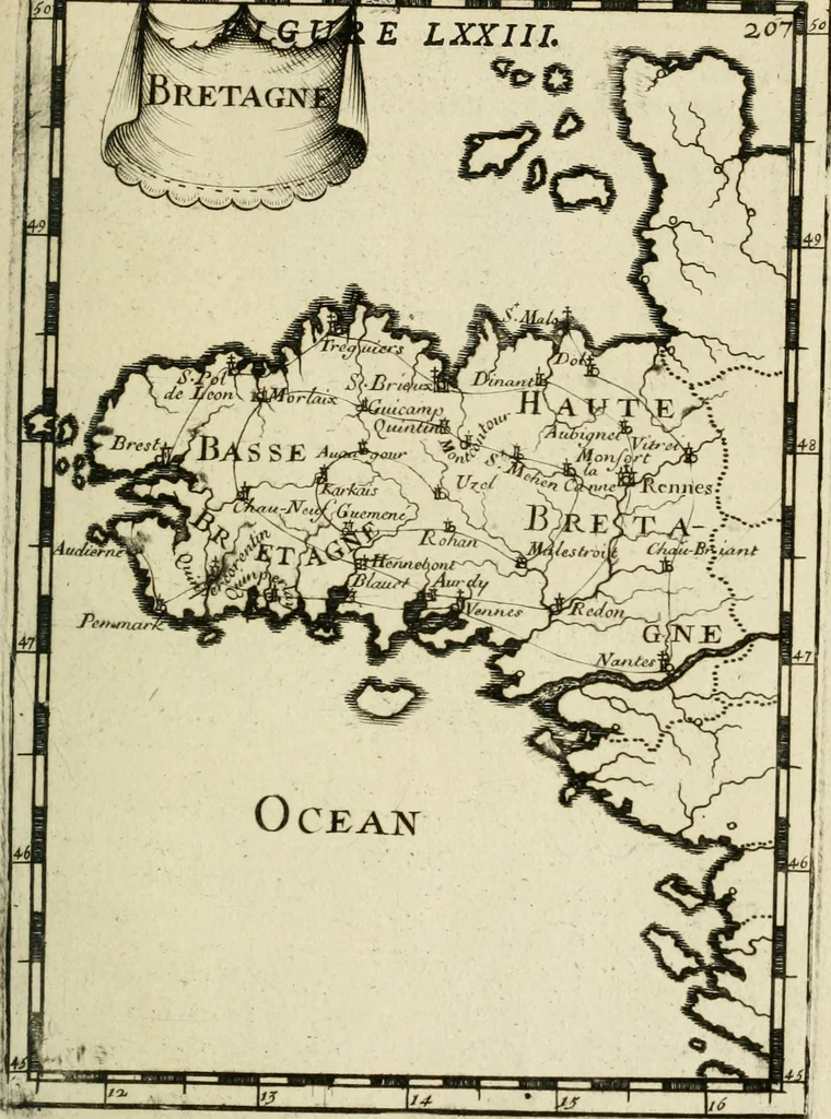 An illustration from Description de l'univers, 1683, leaf 234