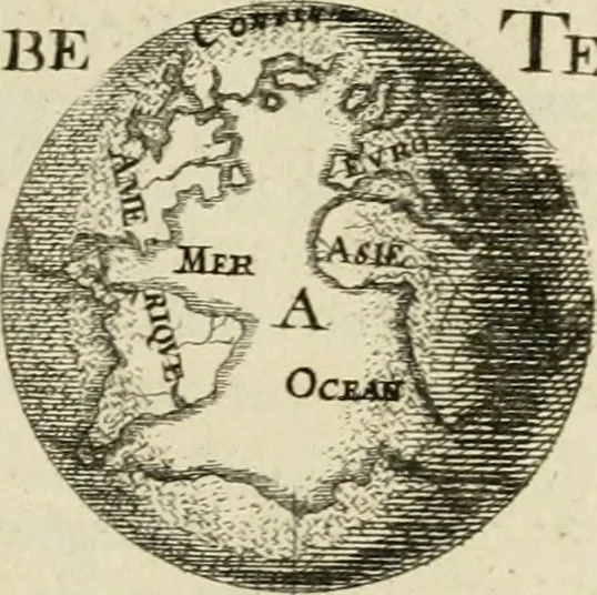 An illustration from Description de l'univers, 1683, leaf 236