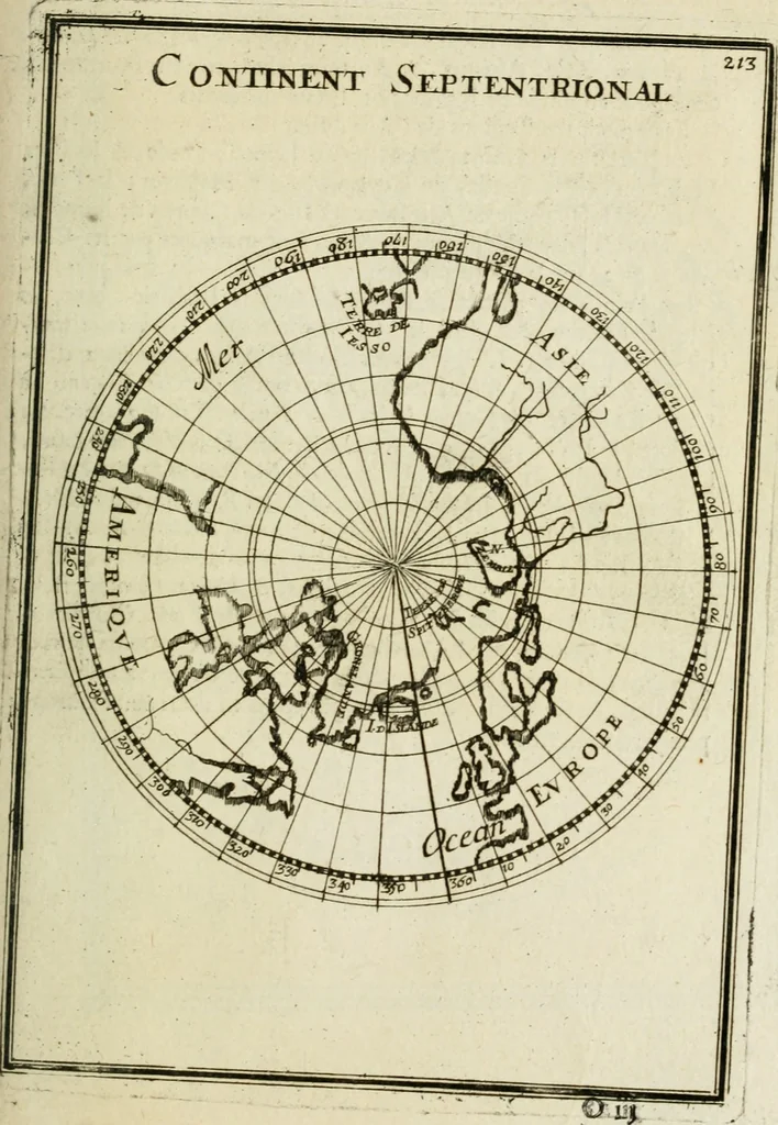 An illustration from Description de l'univers, 1683, leaf 240
