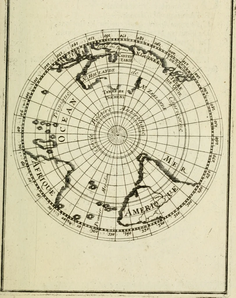 An illustration from Description de l'univers, 1683, leaf 244