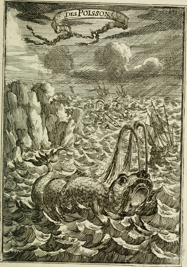 An illustration from Description de l'univers, 1683, leaf 268