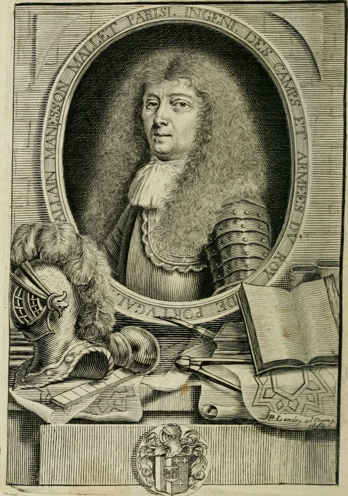 An illustration from Description de l'univers, 1683, leaf 27