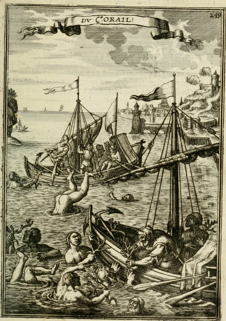 An illustration from Description de l'univers, 1683, leaf 278