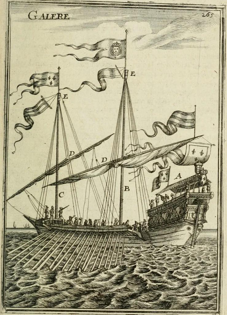 An illustration from Description de l'univers, 1683, leaf 294