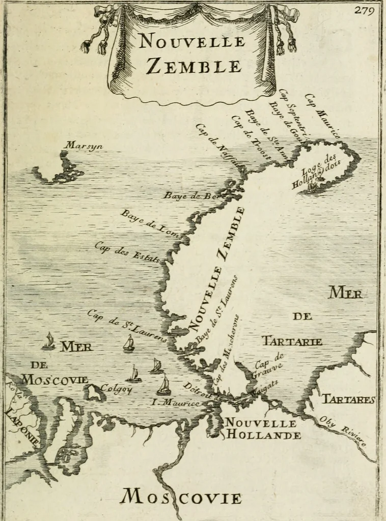An illustration from Description de l'univers, 1683, leaf 308