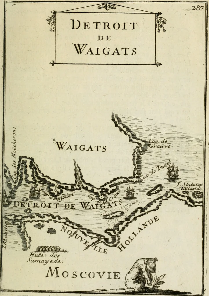 An illustration from Description de l'univers, 1683, leaf 316