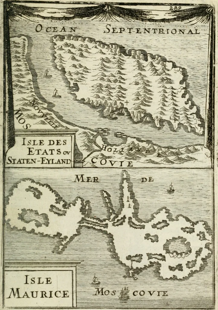 An illustration from Description de l'univers, 1683, leaf 318
