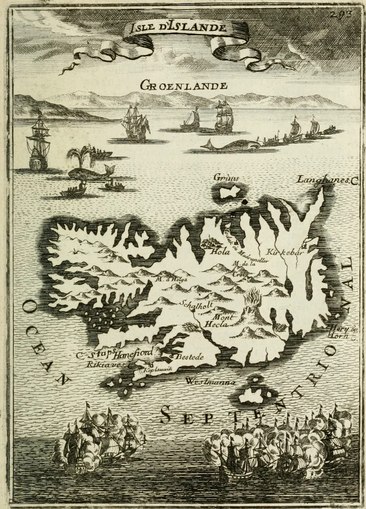 An illustration from Description de l'univers, 1683, leaf 322
