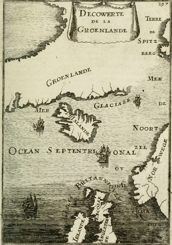 An illustration from Description de l'univers, 1683, leaf 326