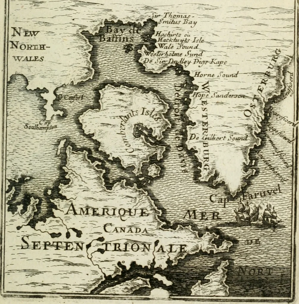 An illustration from Description de l'univers, 1683, leaf 328