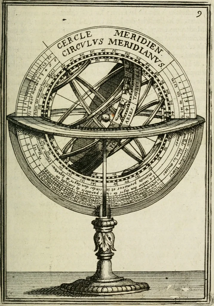 An illustration from Description de l'univers, 1683, leaf 36