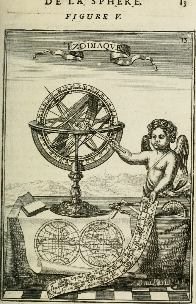 An illustration from Description de l'univers, 1683, leaf 40
