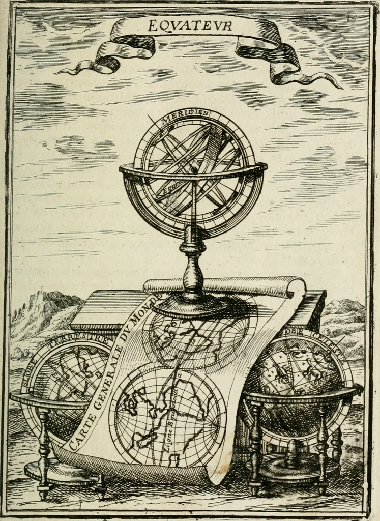 An illustration from Description de l'univers, 1683, leaf 42