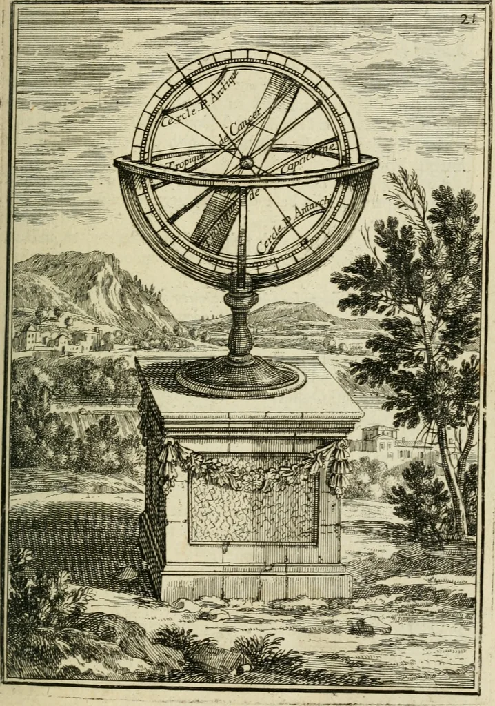 An illustration from Description de l'univers, 1683, leaf 48