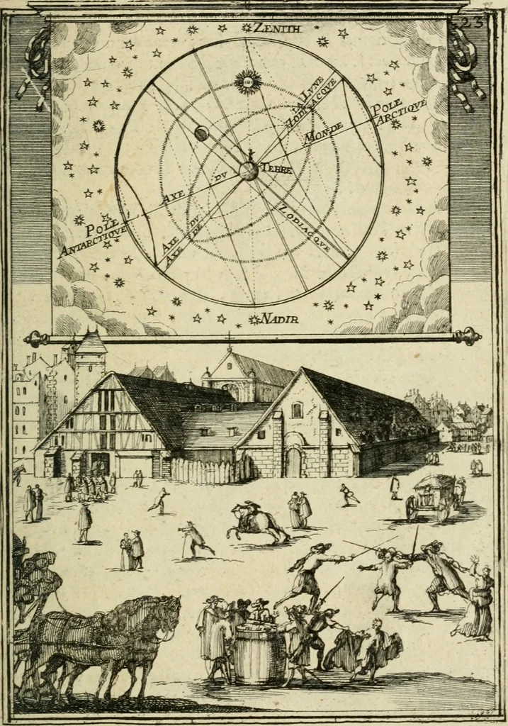 An illustration from Description de l'univers, 1683, leaf 50
