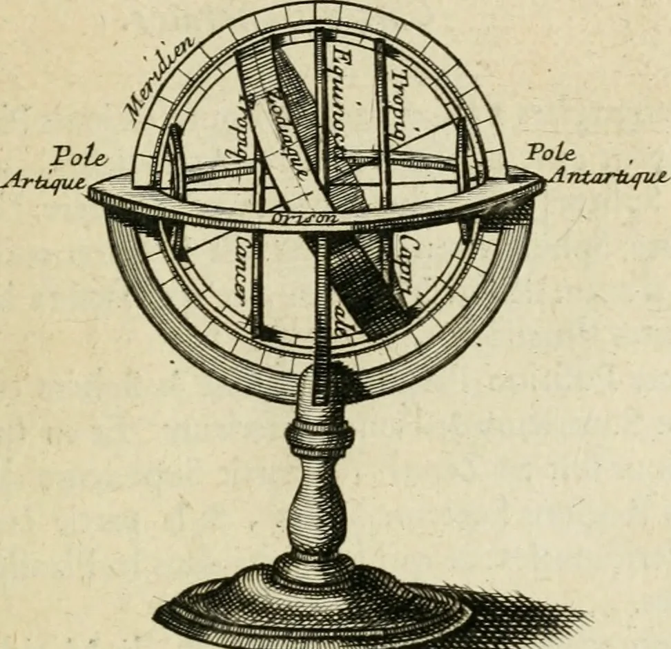 An illustration from Description de l'univers, 1683, leaf 52