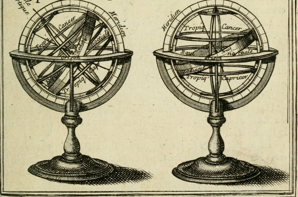 An illustration from Description de l'univers, 1683, leaf 52