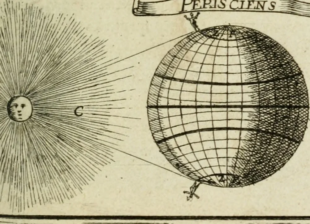 An illustration from Description de l'univers, 1683, leaf 74