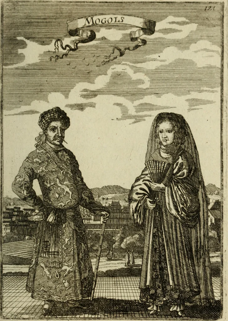 An illustration from Description de l'univers, 1683, leaf 140