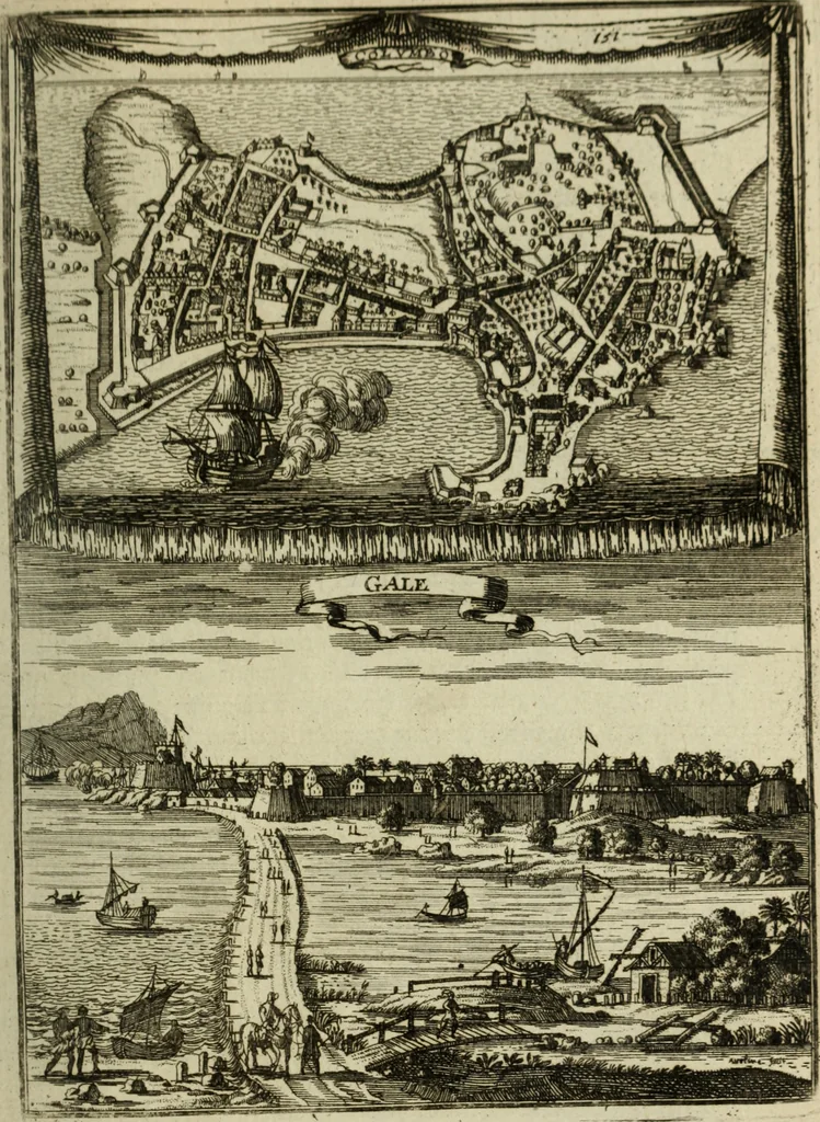 An illustration from Description de l'univers, 1683, leaf 170