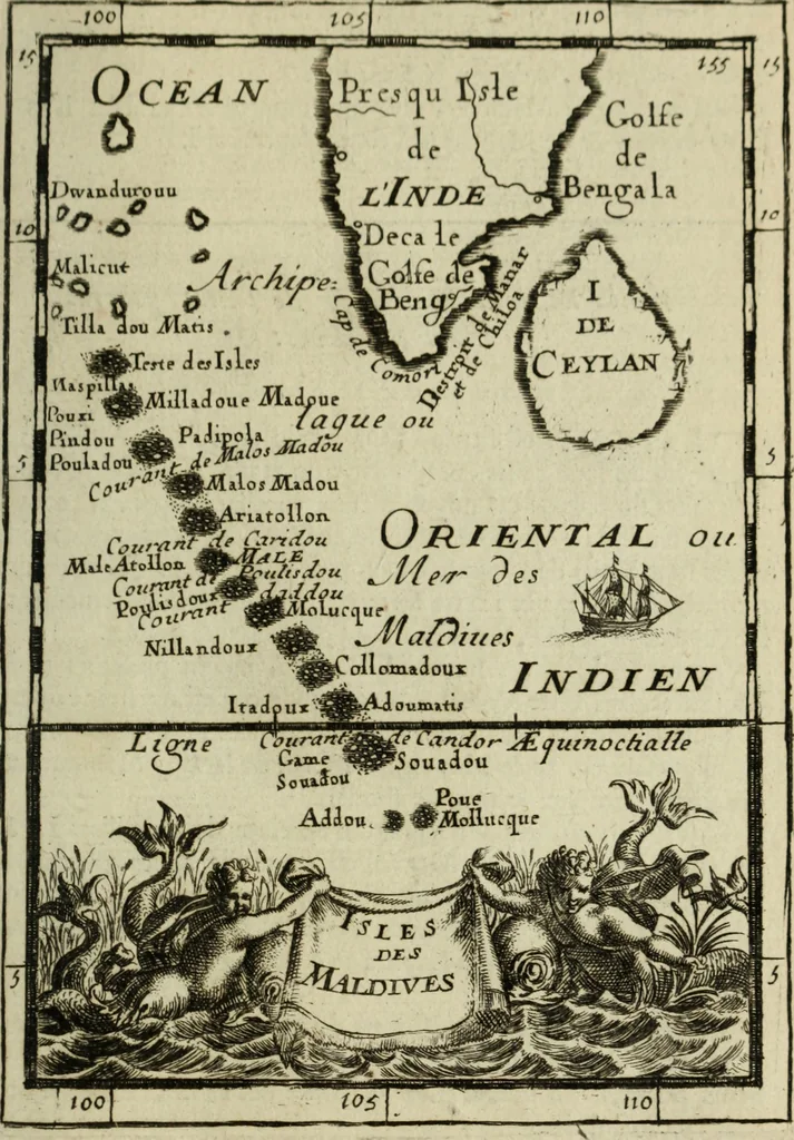 An illustration from Description de l'univers, 1683, leaf 174