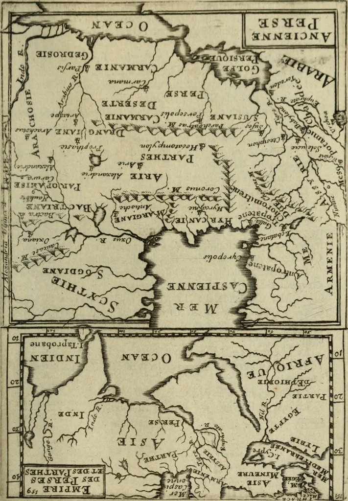 An illustration from Description de l'univers, 1683, leaf 178