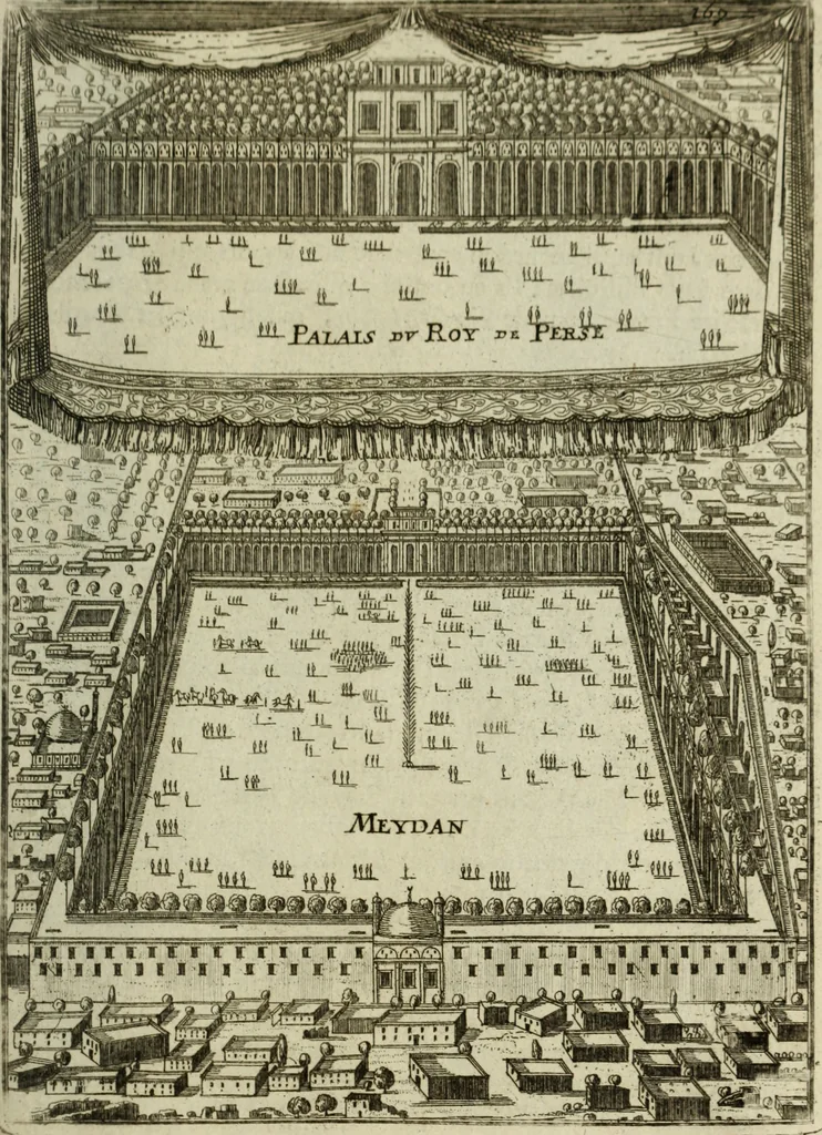 An illustration from Description de l'univers, 1683, leaf 190