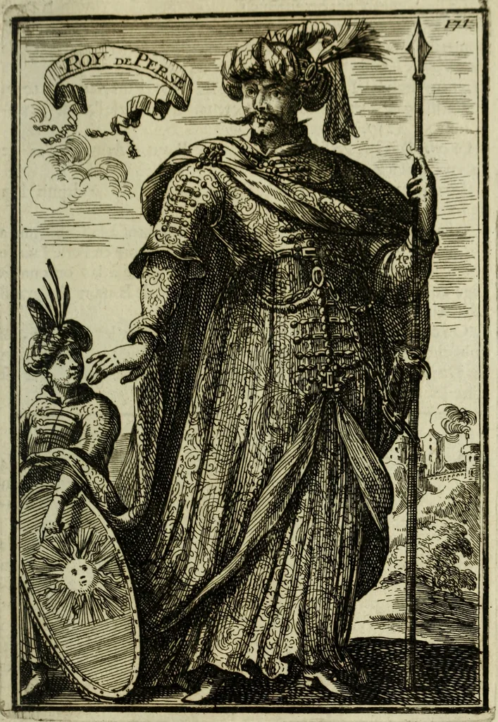 An illustration from Description de l'univers, 1683, leaf 192