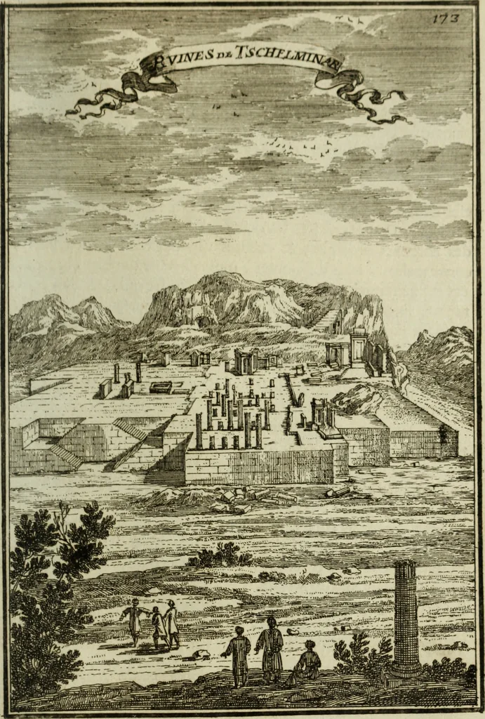 An illustration from Description de l'univers, 1683, leaf 194