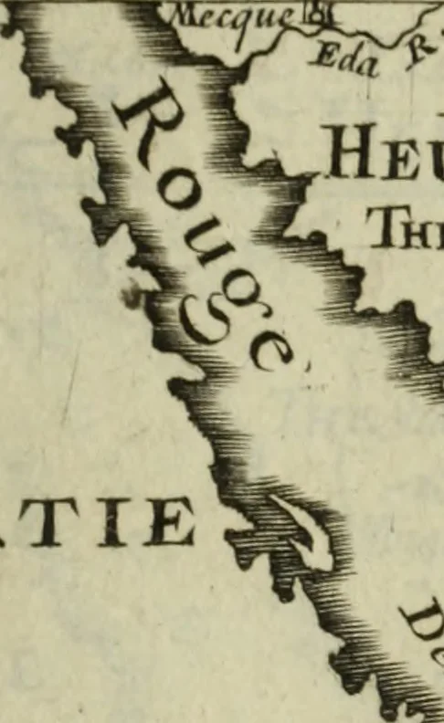 An illustration from Description de l'univers, 1683, leaf 210