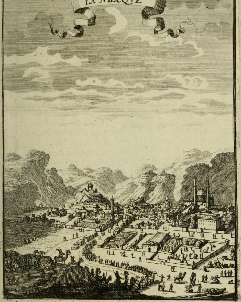 An illustration from Description de l'univers, 1683, leaf 216