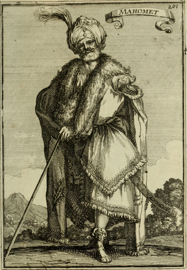 An illustration from Description de l'univers, 1683, leaf 224