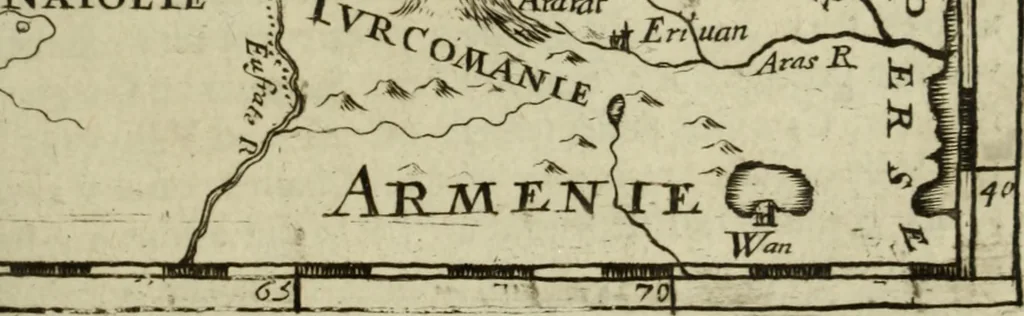 An illustration from Description de l'univers, 1683, leaf 234