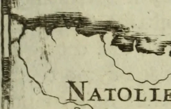 An illustration from Description de l'univers, 1683, leaf 236