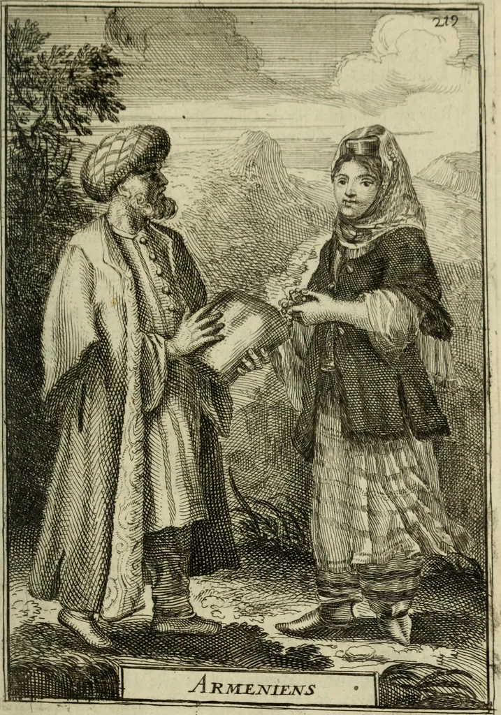 An illustration from Description de l'univers, 1683, leaf 242