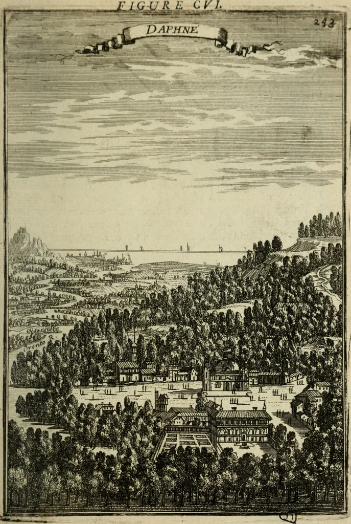 An illustration from Description de l'univers, 1683, leaf 266