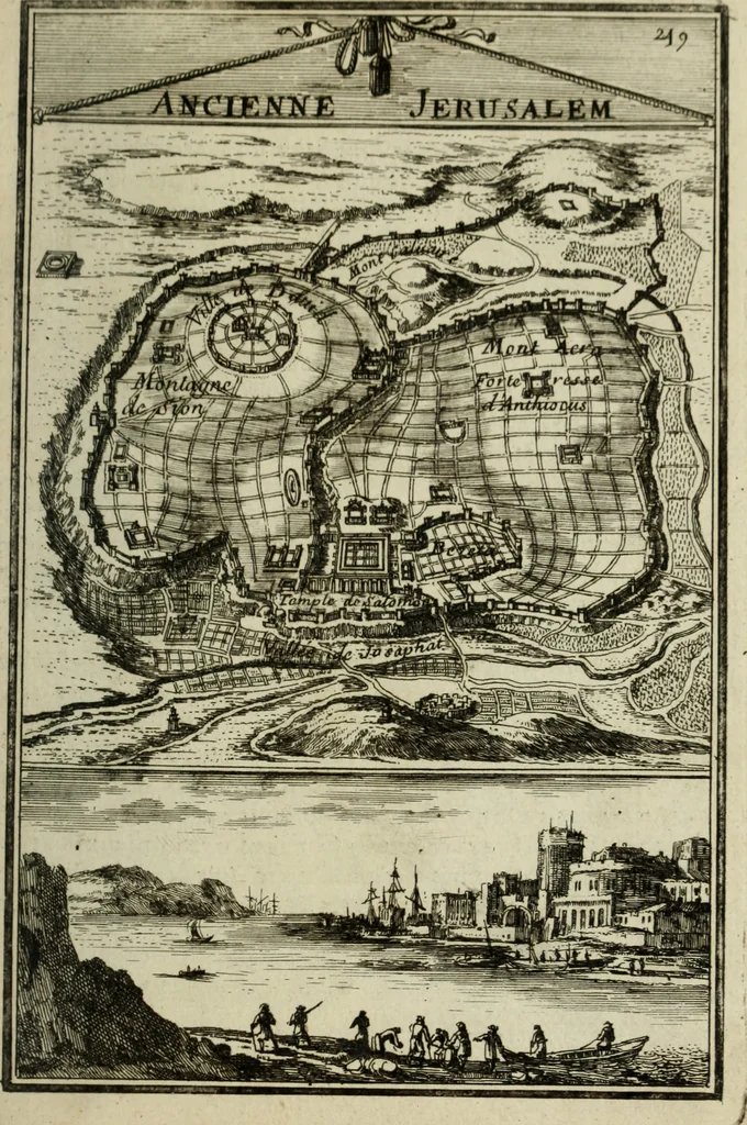 An illustration from Description de l'univers, 1683, leaf 272