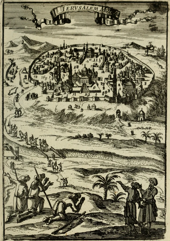 An illustration from Description de l'univers, 1683, leaf 274