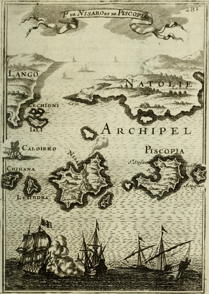 An illustration from Description de l'univers, 1683, leaf 304