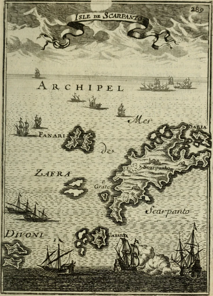 An illustration from Description de l'univers, 1683, leaf 312