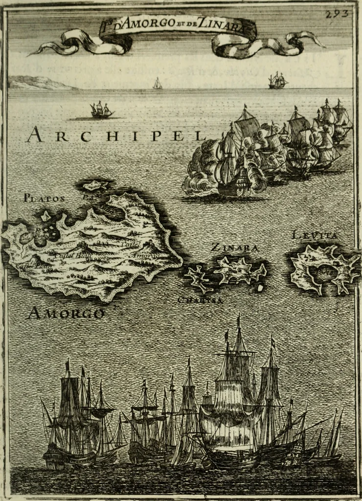 An illustration from Description de l'univers, 1683, leaf 316