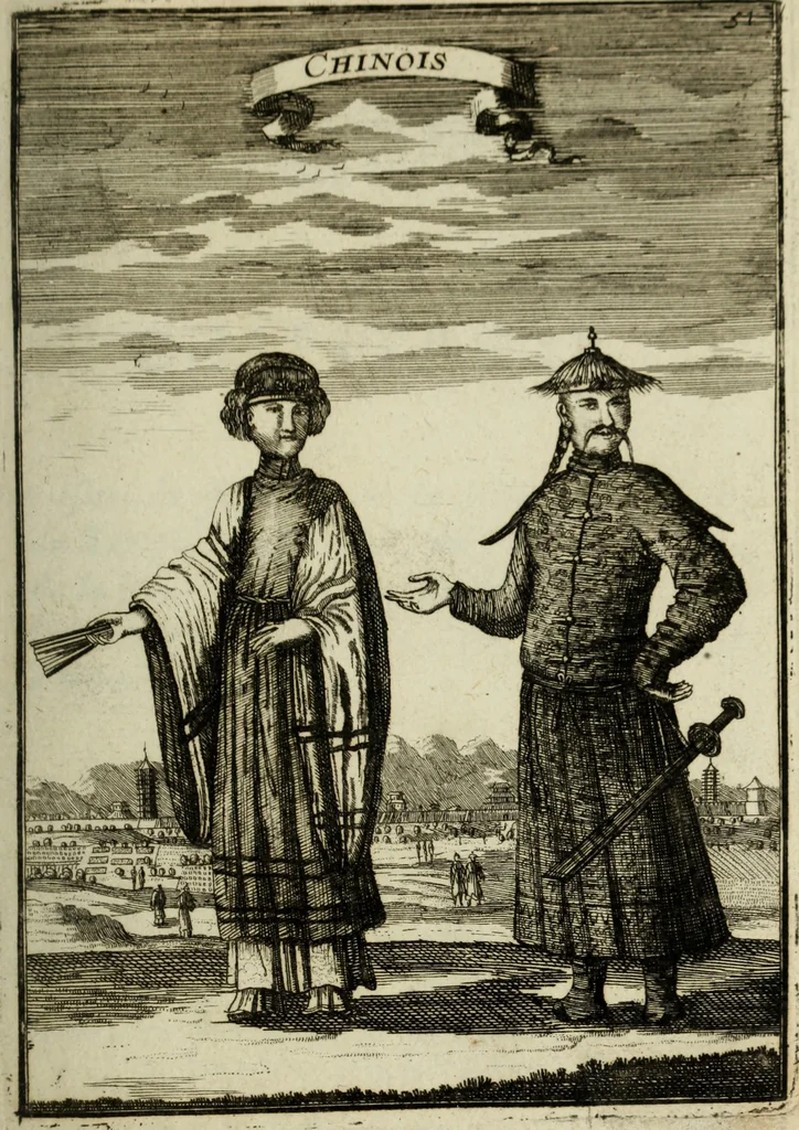 An illustration from Description de l'univers, 1683, leaf 66