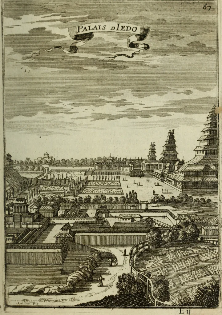 An illustration from Description de l'univers, 1683, leaf 82