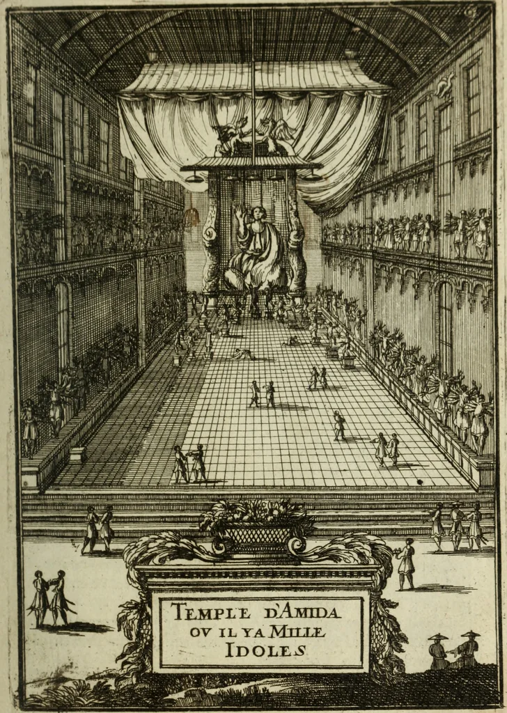 An illustration from Description de l'univers, 1683, leaf 84