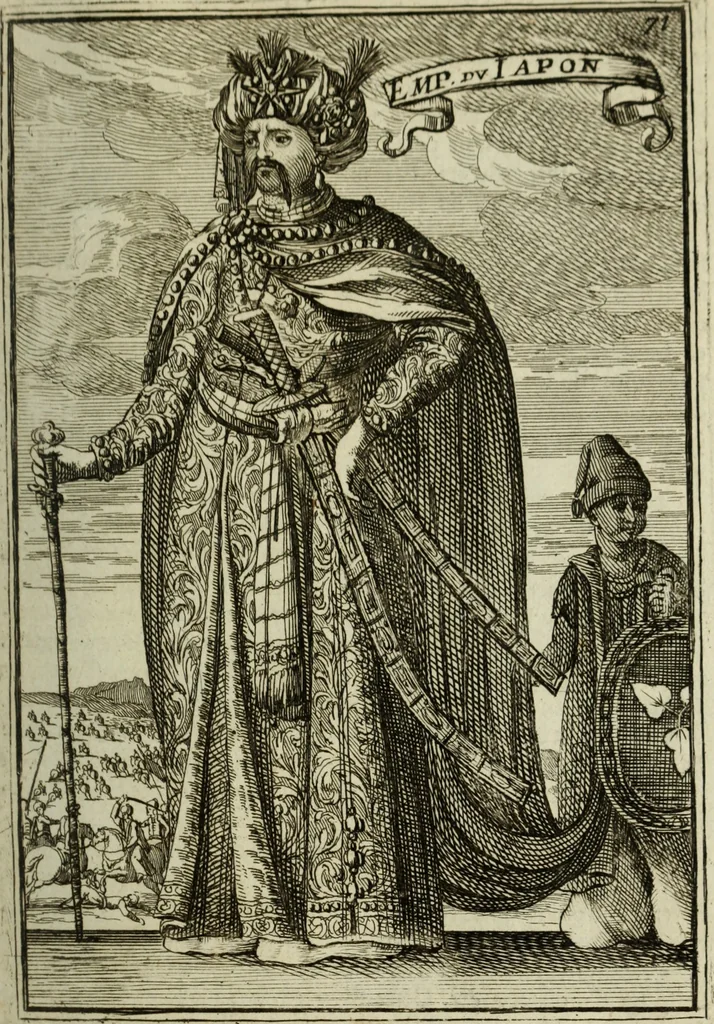 An illustration from Description de l'univers, 1683, leaf 86
