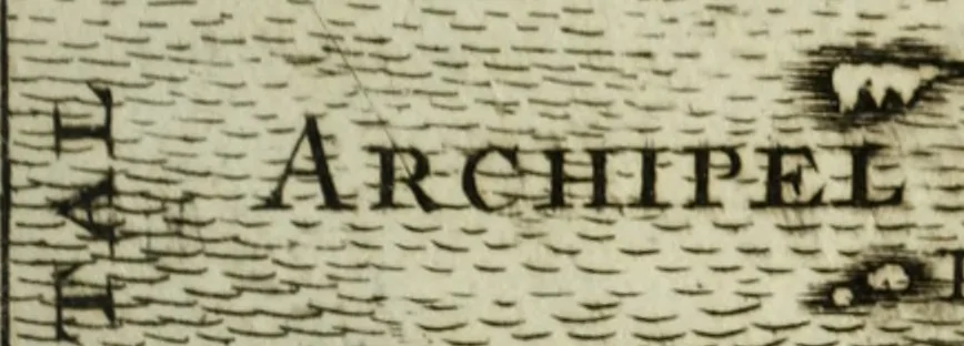 An illustration from Description de l'univers, 1683, leaf 92