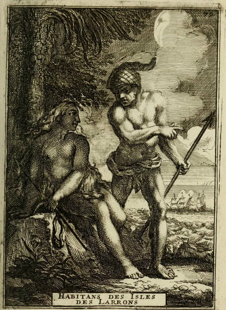 An illustration from Description de l'univers, 1683, leaf 94