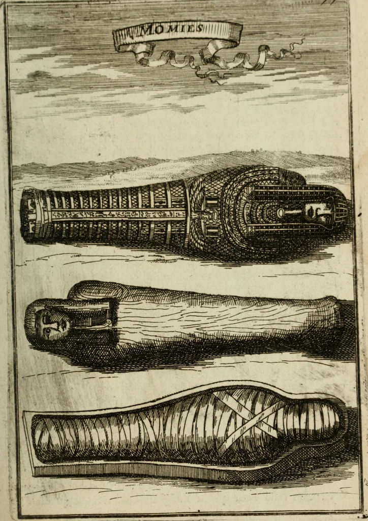 An illustration from Description de l'univers, 1683, leaf 100