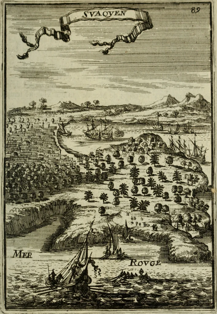 An illustration from Description de l'univers, 1683, leaf 112